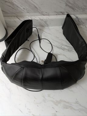 Black Neck and Shoulder Massager with Power Adapter